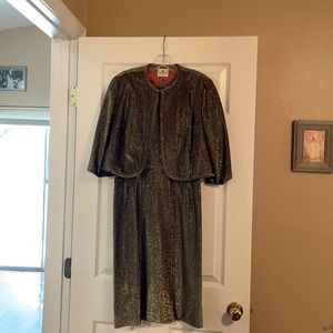 Two piece dress, size 10 sequins, worn once